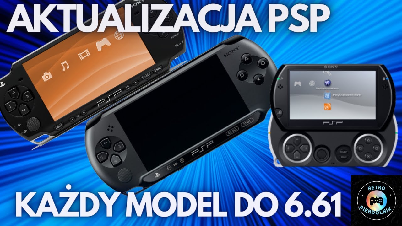 Jak zaktualizować każdy model PSP do firmwaru 6.61?