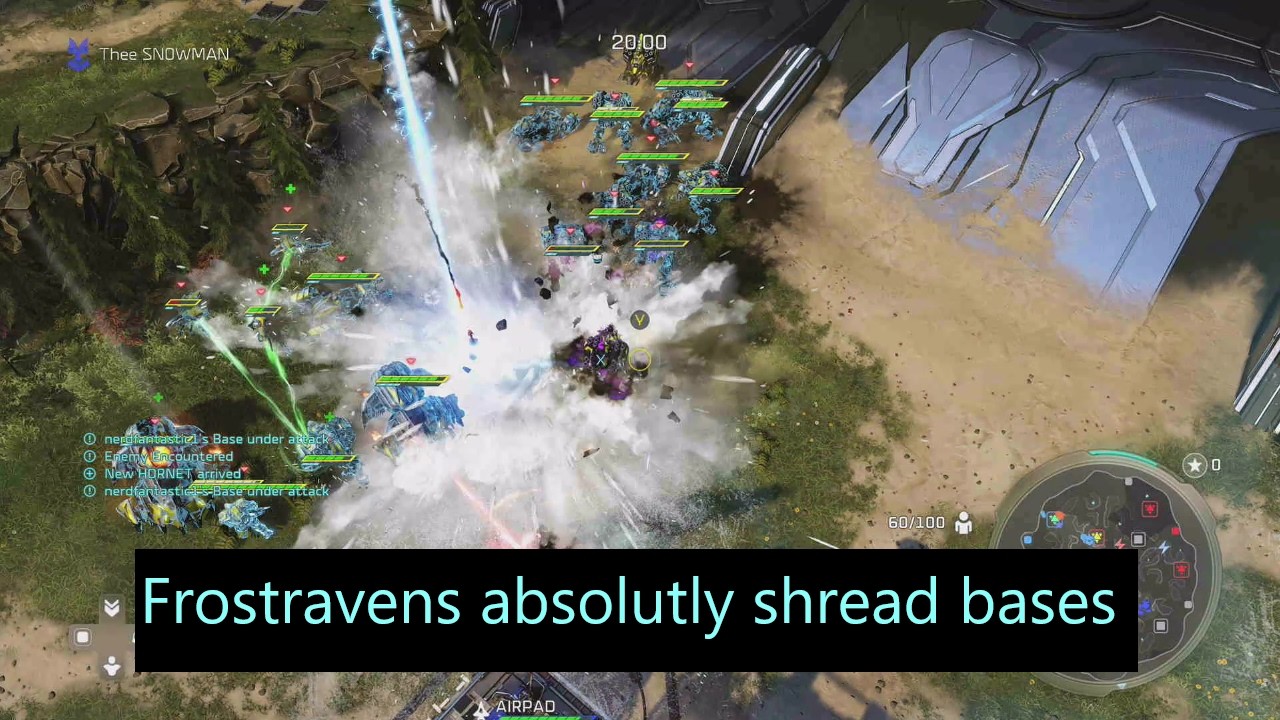 Serinas cryo leader powers create a CHILLING battlefield