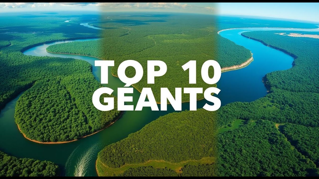TOP 10 DES FLEUVES G&Eacute;ANTS : CHOQUANT, L'AMAZON ET LE NIL VONT VOUS &Eacute;TONNER !