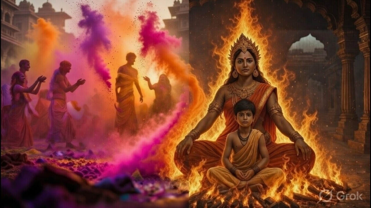 The Untold Story Behind Holi | Prahlad & Holika 🔥