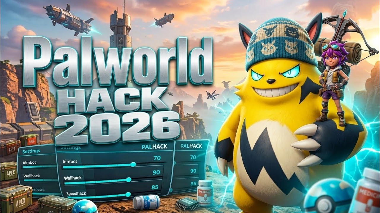 BEST Palworld Cheat Menu 2026 / Item Editor + ESP + Teleport / Free Download