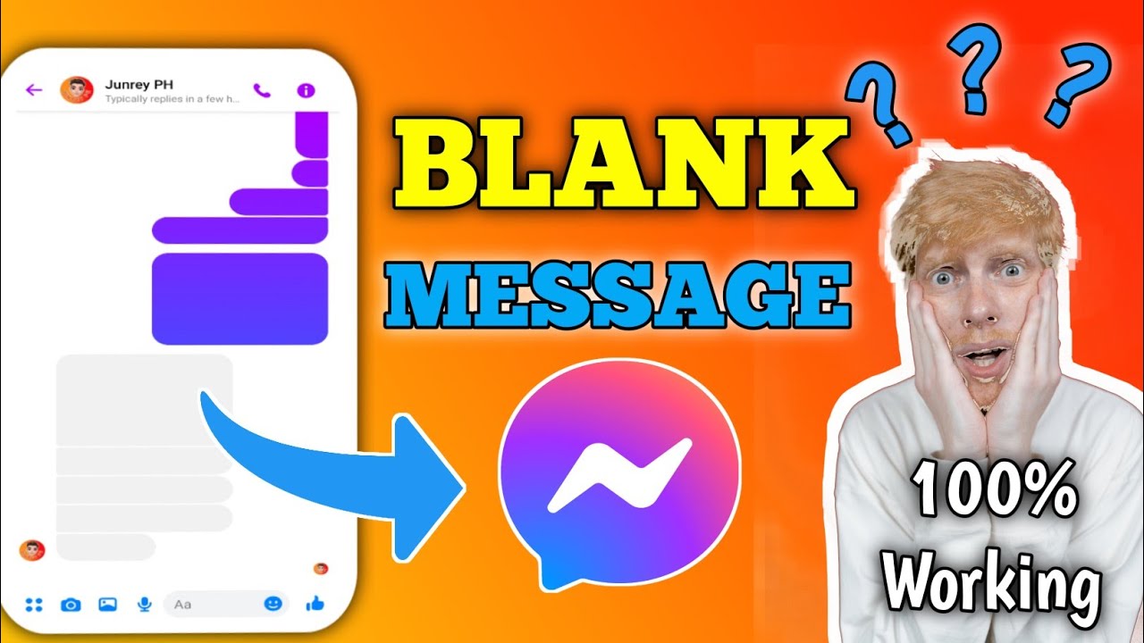 PAANO MAG SEND NG BLANK MESSAGE SA MESSENGER 2022 | ANDROID & IOS