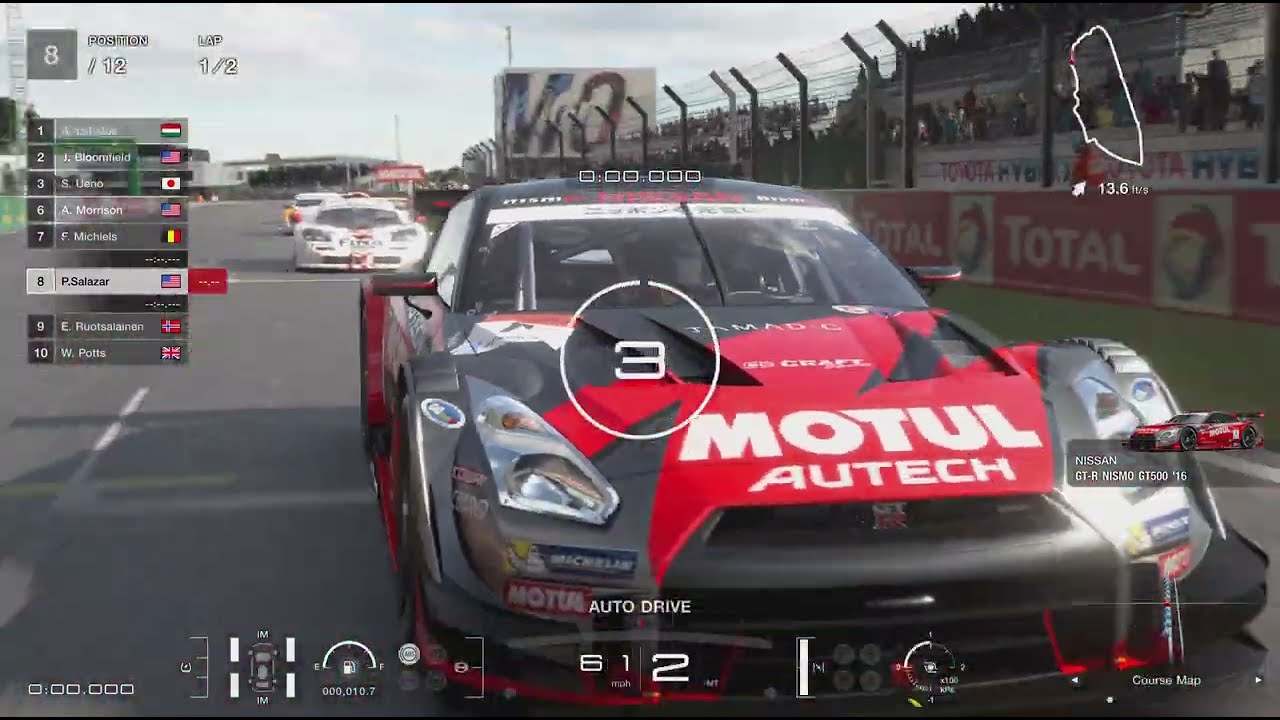 On Board The Nissan GT-R GT500