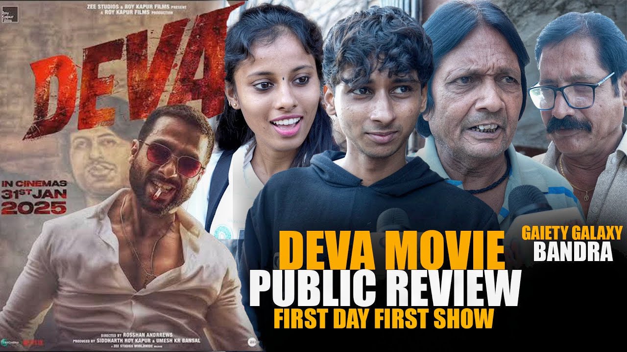 Deva Movie Review | First Day First Show | Public Review
