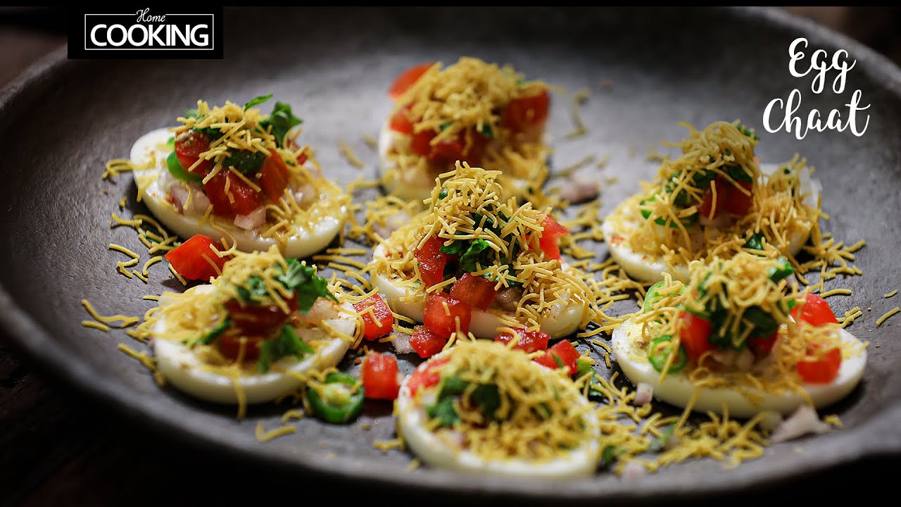 Egg Chaat | Anda Chaat Recipe | Easy Egg Snack