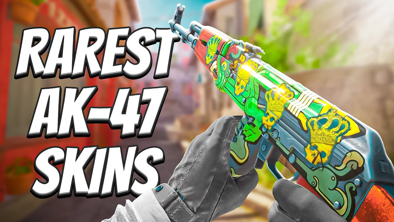10 самых редких обликов АК-47 в CS2! 🤯