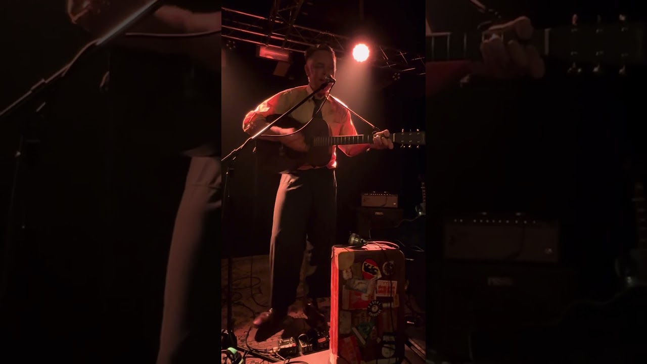Delaney Davidson, ‘Heaven Is Falling’ live at Kabinet Muz, Brno 18.6.24