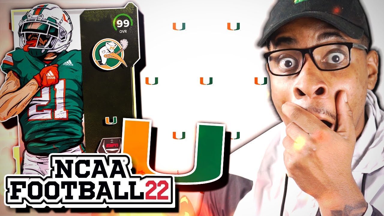 This MIAMI HURRICANE Team Is CRAZY!.. NCAA 22 Campus Legends