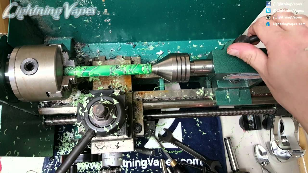 How It's Made - Custom Goblin Mini Drip Tip, A Lightning Vapes Creation