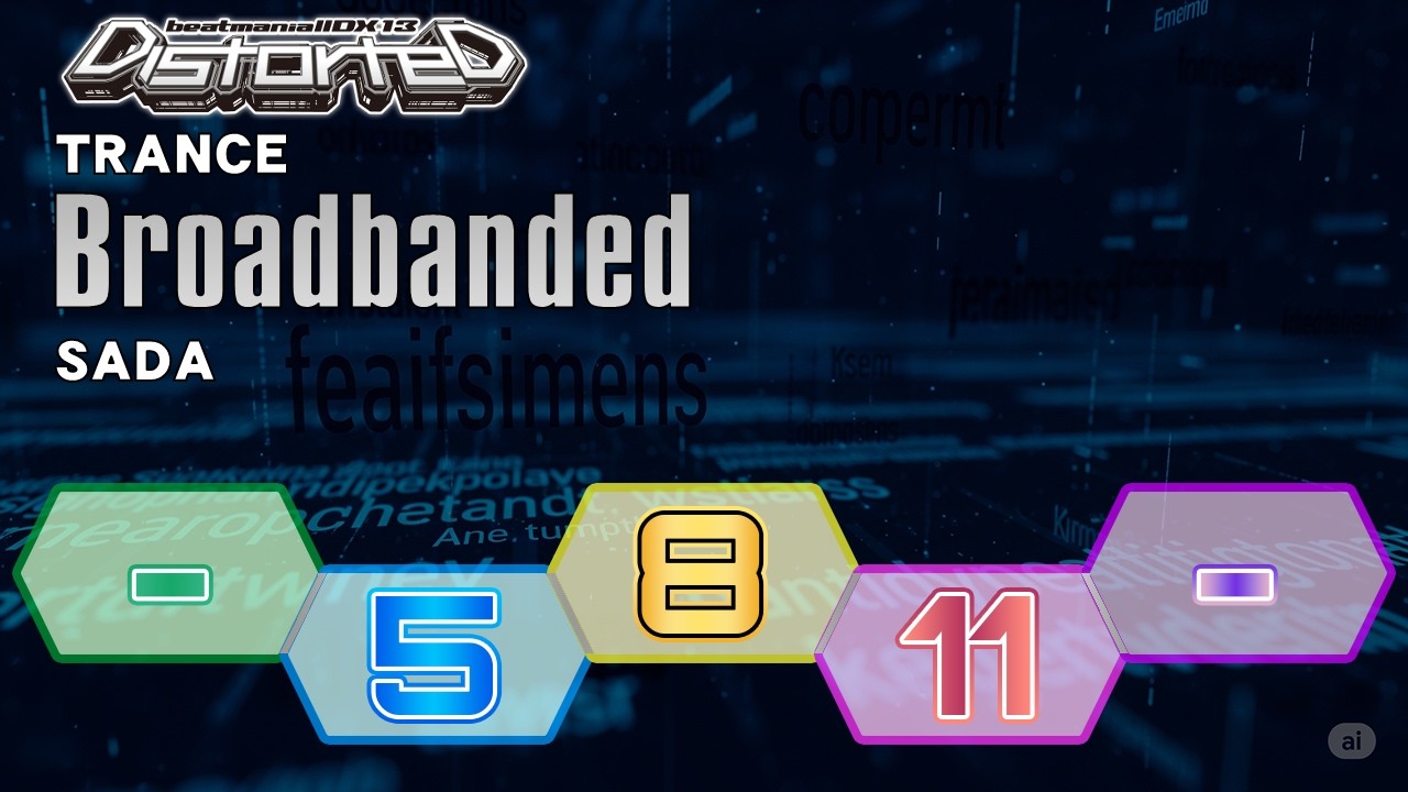 beatmaniaIIDX - Broadbanded SP
