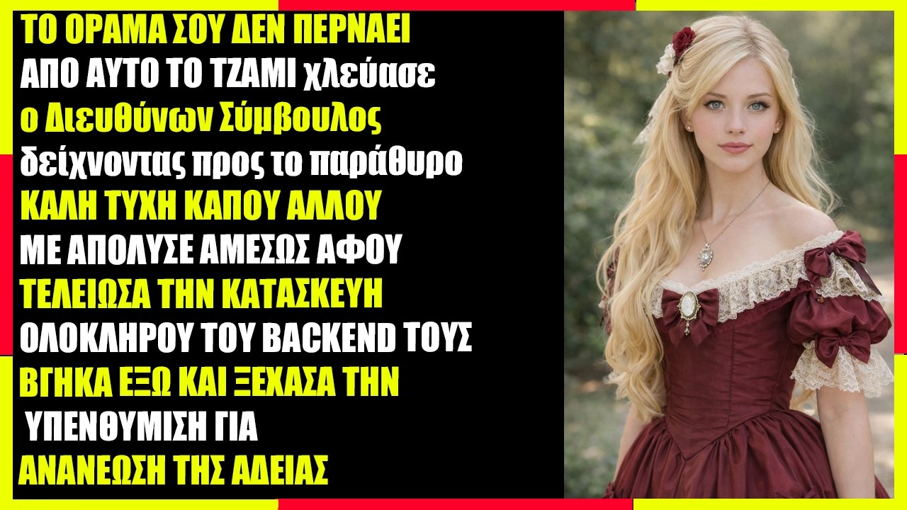 Ο CEO Με Απέλυσε — Έτσι Άφησα Την Άδειά Τους Να Λήξει «Φυσικά»