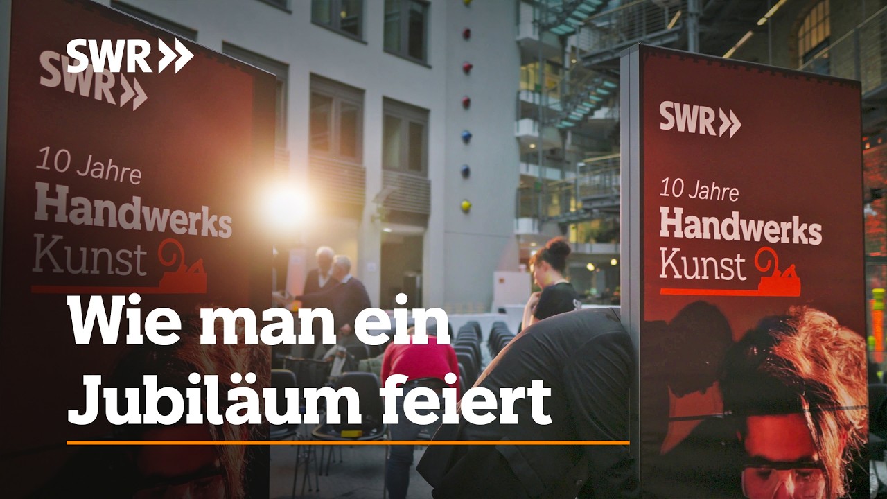 Wie man ein 10-jähriges Jubiläum feiert | SWR Handwerkskunst