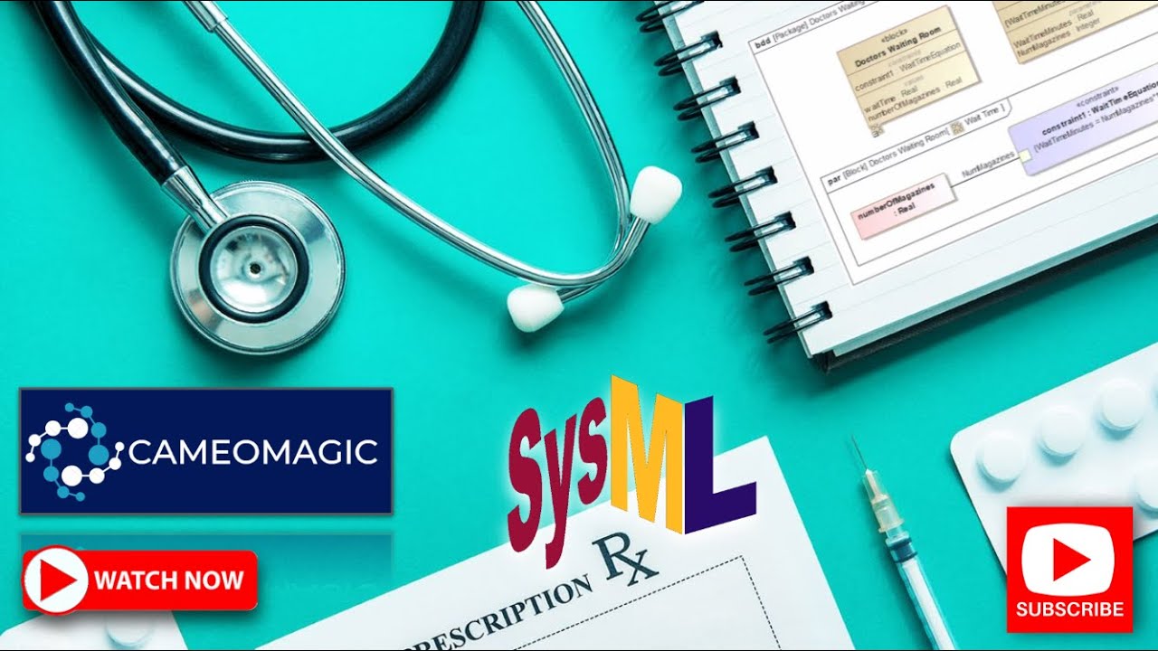 SysML Parametric Diagram Example - Doctors Waiting Room