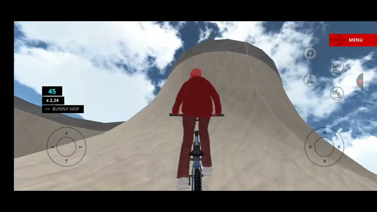 Mi primera vez jugando BMX space
