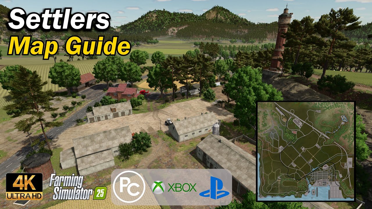 Settlers | Map Guide | Farming Simulator 25