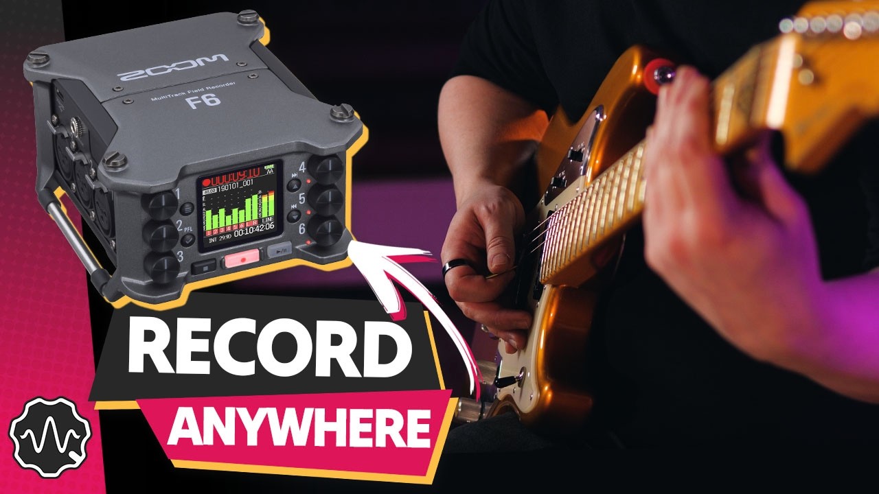 'On the Go' Recording Studio | Zoom F6 Field Recorder