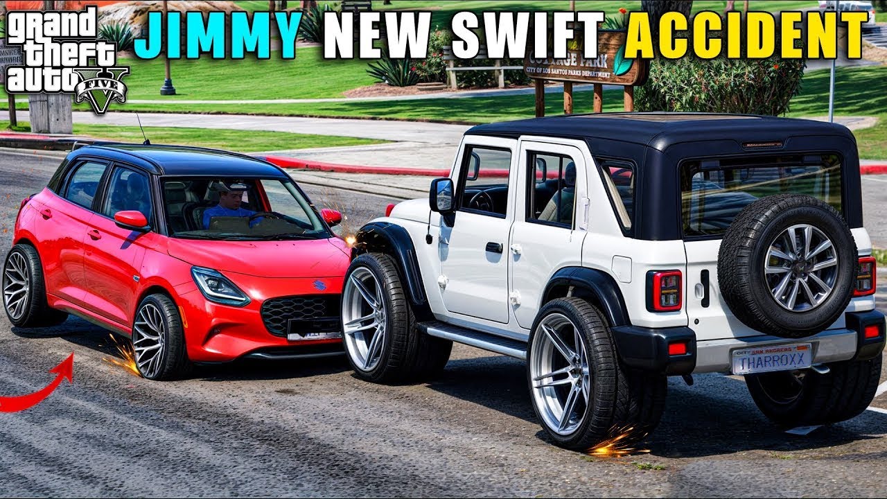 टूट गई NEW SWIFT फिर से !! 😞 SWIFT BIGGEST ACCIDENT | GTA V GAMEPLAY | GTA 5| GTA V GAMEPLAY | GTA 5