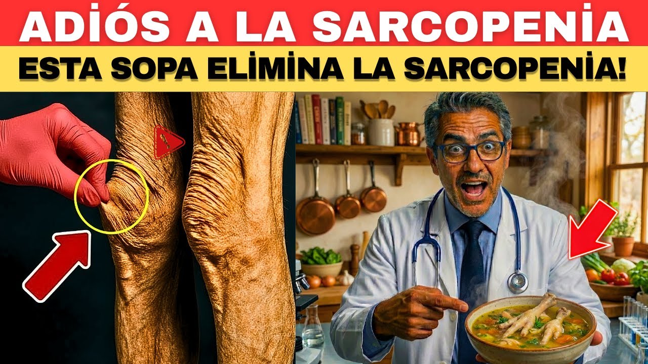 ¡Olvida el Caldo de Huesos! Esta Comida Tiene 8 Veces Más Colágeno Sarcopenia!