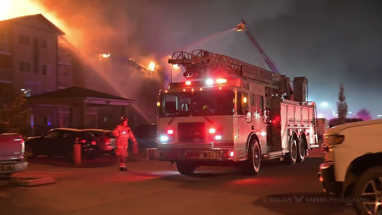 Structure Fire -  Margaret Edgson Manor - Grande Prairie, AB