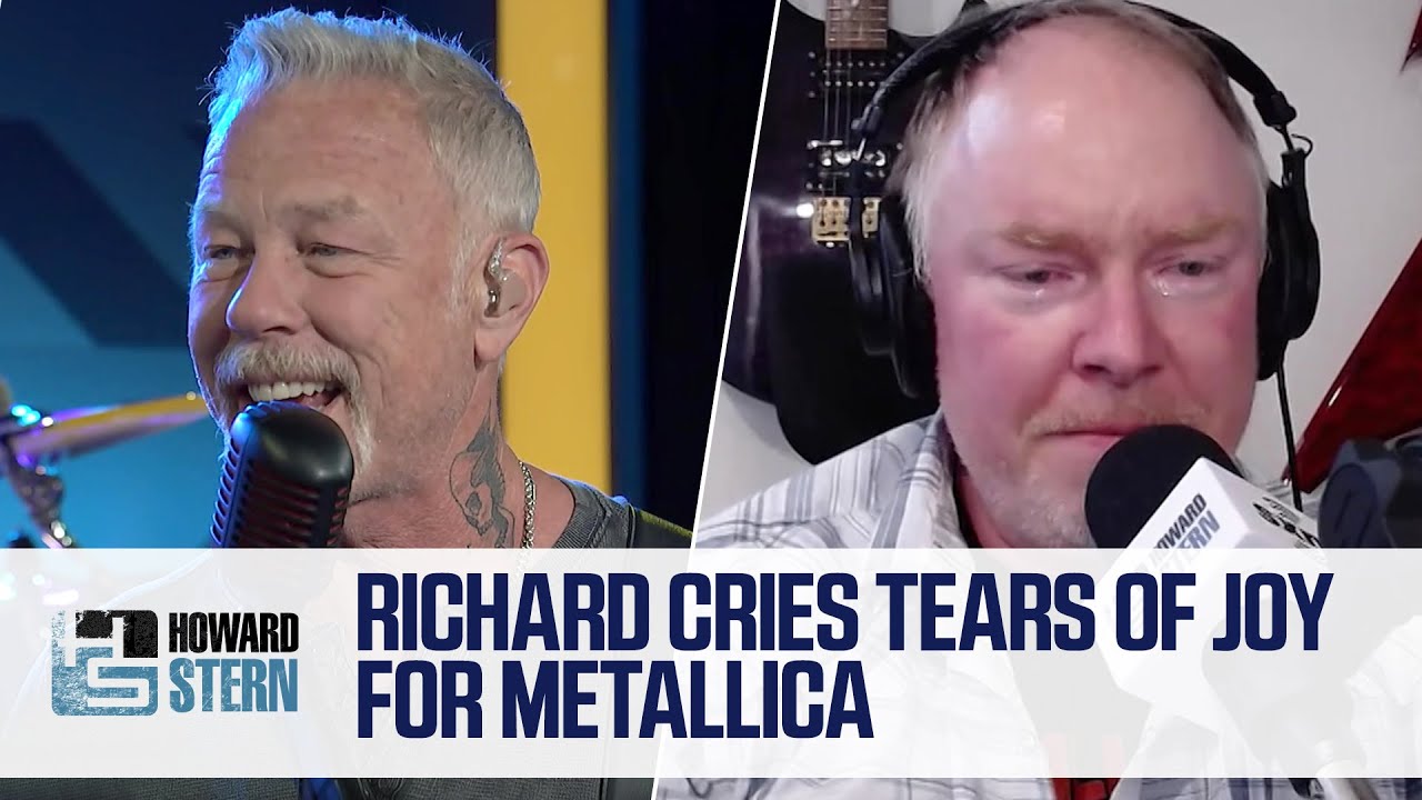 Richard Christy Cries After Metallica’s Interview