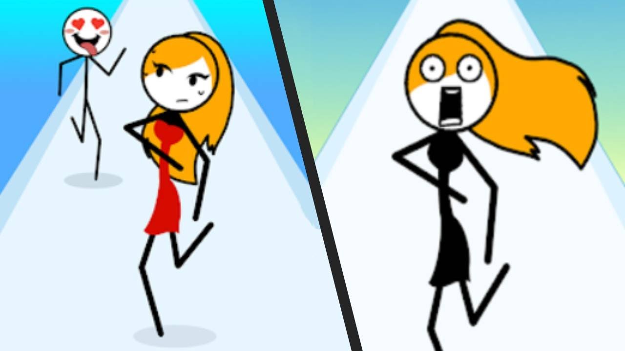 RUN NOW vs RUN FOR LIFE - Satisfying Double Gameplay All Levels Mega UPDATE Stickman Gameplay ios