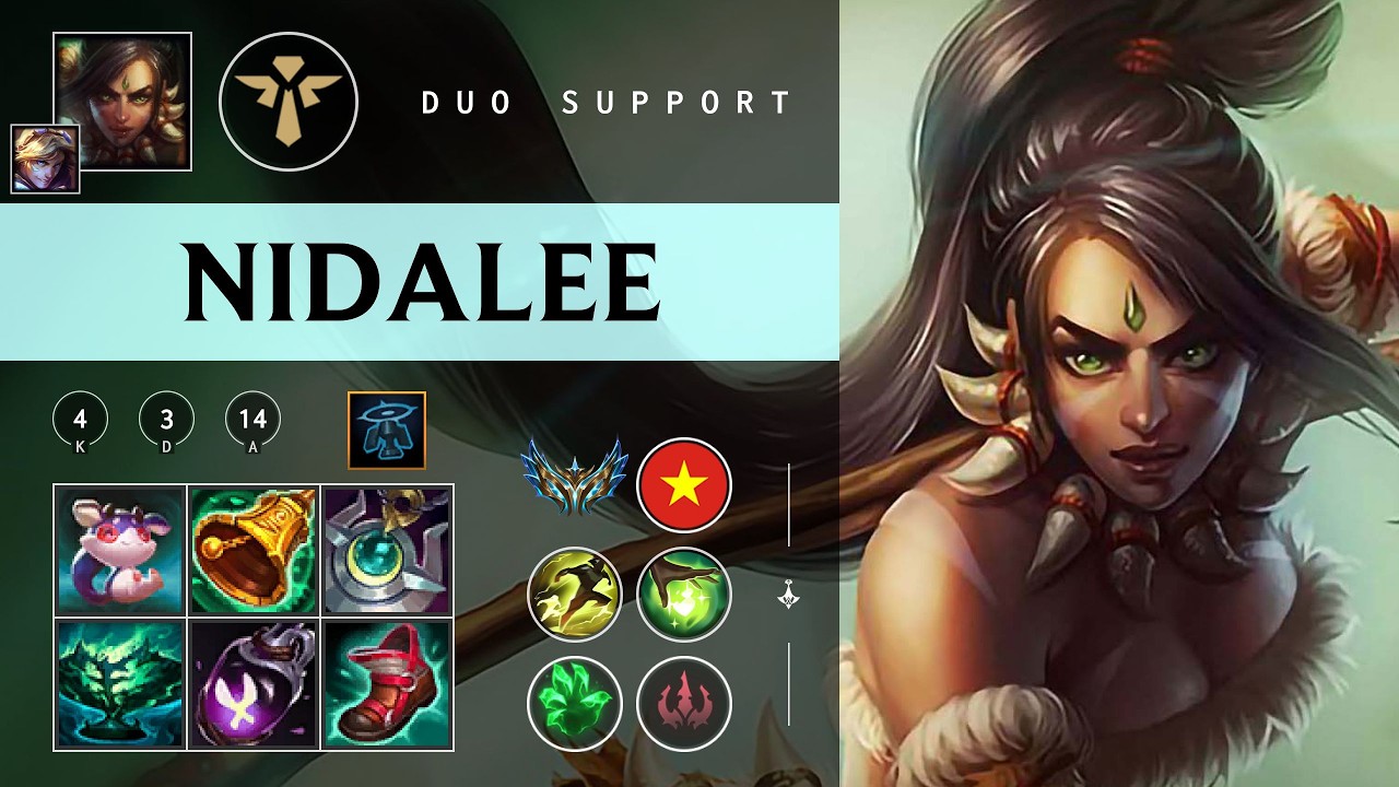 Nidalee Support vs Lissandra - VN Challenger Patch 26.04