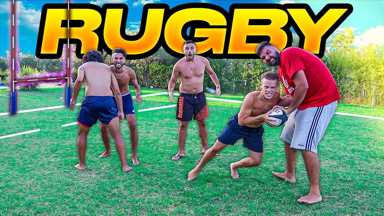 🏉 RUGBY 3 vs 3 in VILLA ELITES!
