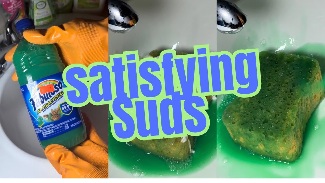 ✨Satisfying Suds/ ASMR Soap Squeezing sounds✨