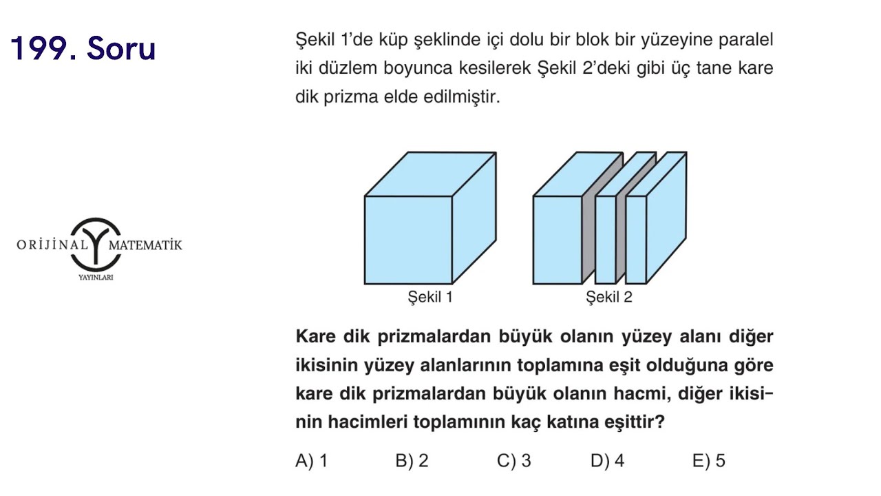 Günün Geometri Sorusu-199 (Orijinal Yayınlarından) | YKS2026 