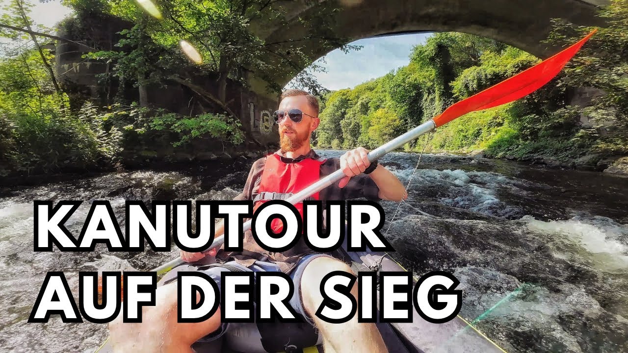 Kanu fahren auf der Sieg | Natur in NRW | 2024 | Jörg Müller