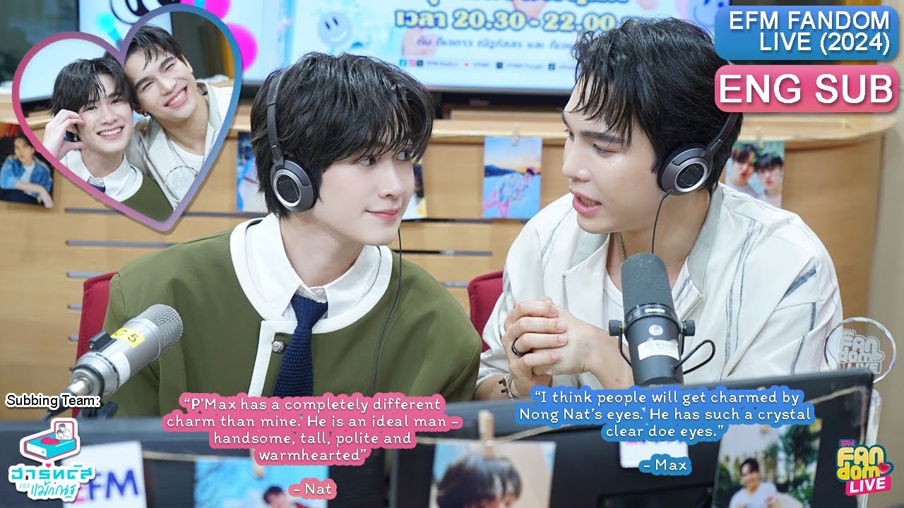 [ENG SUB] MaxNat EFM Fandom Live 2024 (02.05.24)