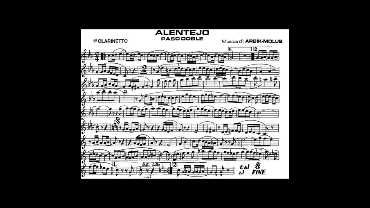 Alentejo - Arbik Molub (Pasodoble)