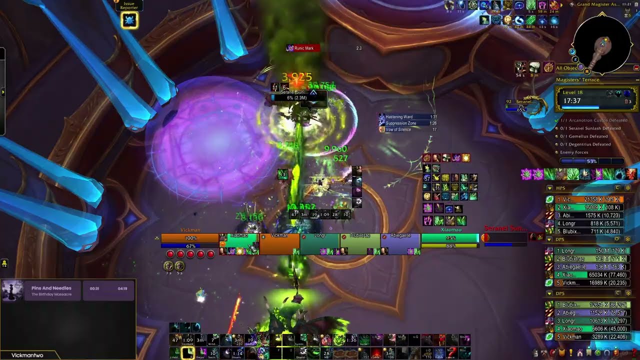 Midnight Beta 18 Magister's Terrace (289 ilvl) l Resto Druid (12.0.1)