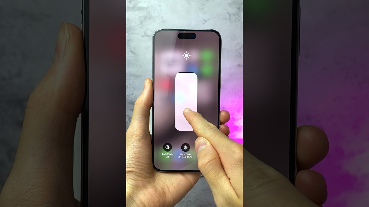Как БЫСТО настроить экран и оформление на iPhone #apple #iphone #tips #tricks #technology