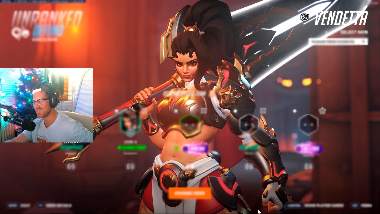 Джорджлион играет за НОВОГО ГЕРОЯ ВЕНДЕТТУ &mdash; Overwatch 2, 19-й сезон