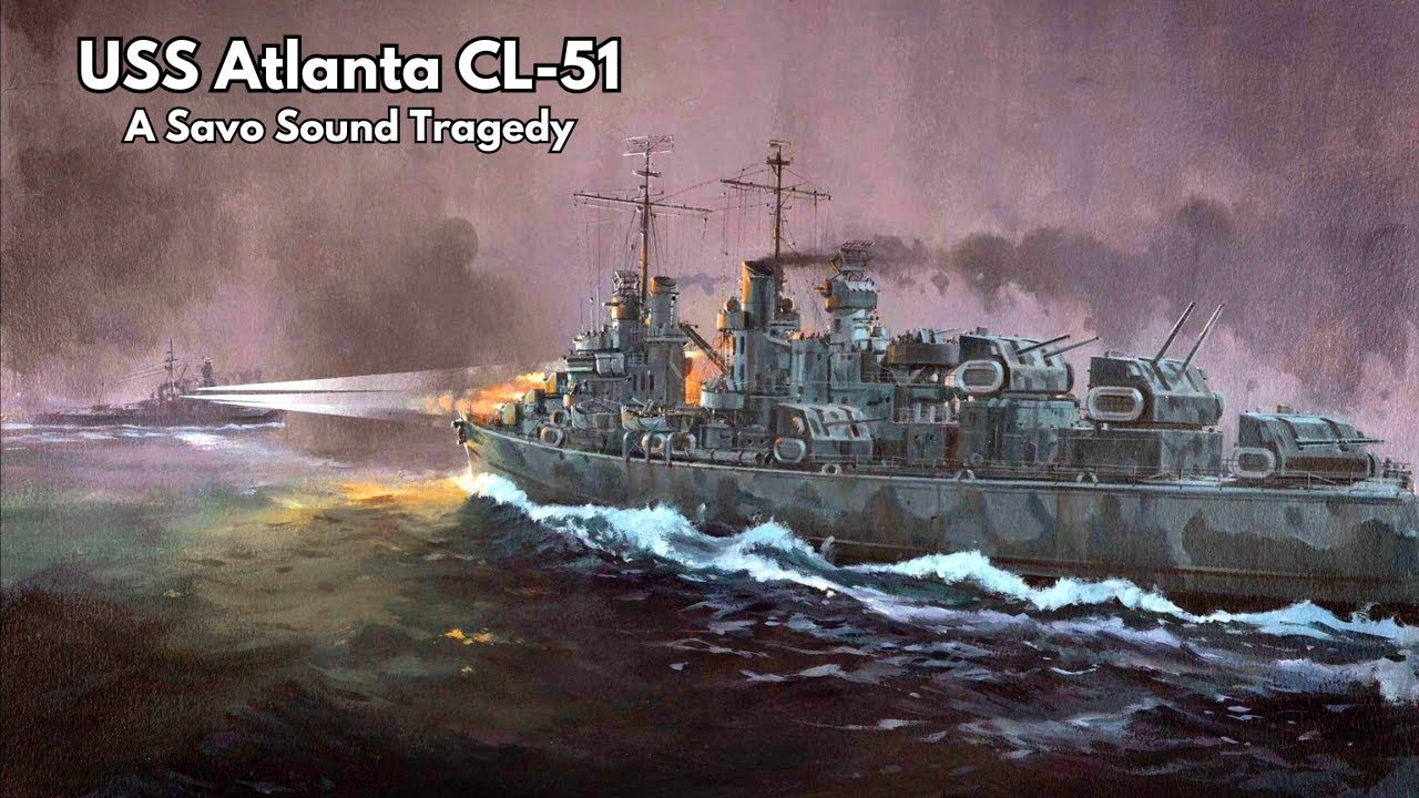 USS Atlanta CL 51 — трагедия в заливе Саво