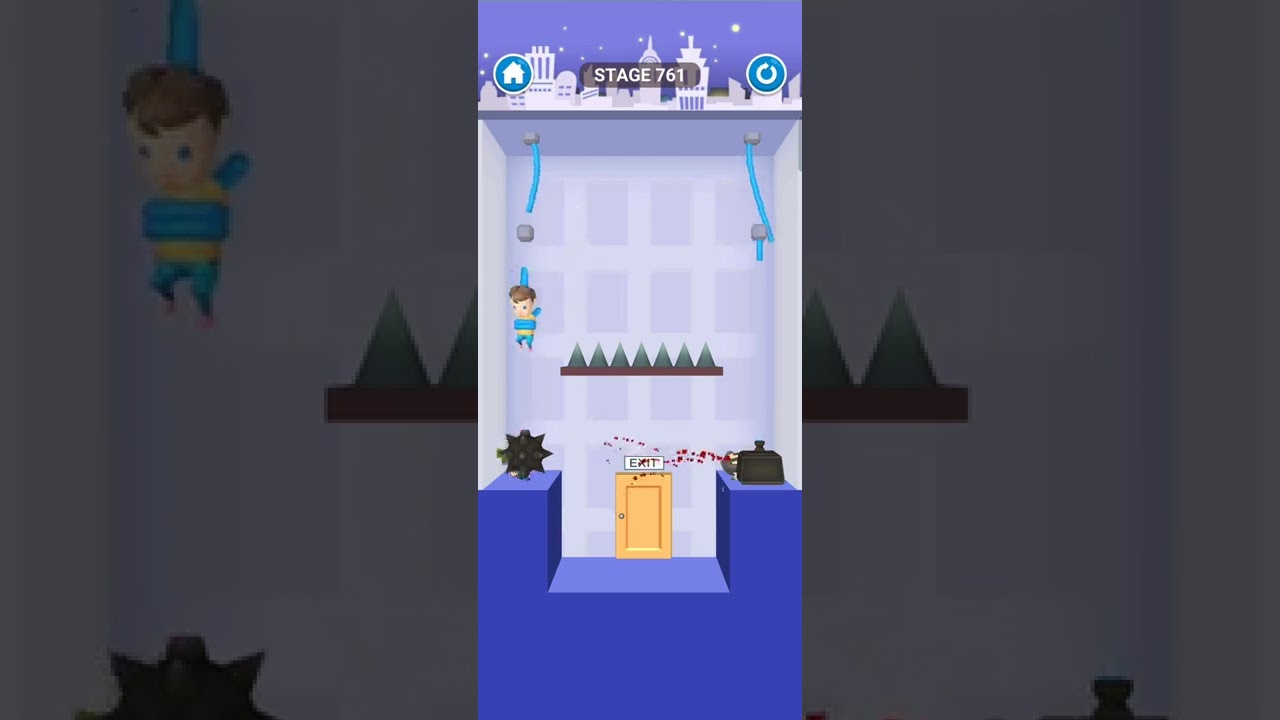 Rescue Cut 🚶🪢 Gameplay Walkthrough All Max Levels #shorts #RescueCut