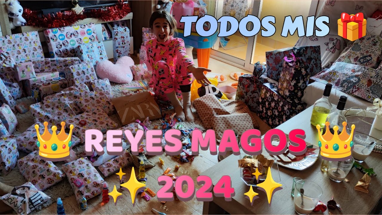MIS REGALOS 🎁 DE REYES 👑 MAGOS ✨ 2024 🚀🐪 *¡me traen muchisimas cosas!*🫢