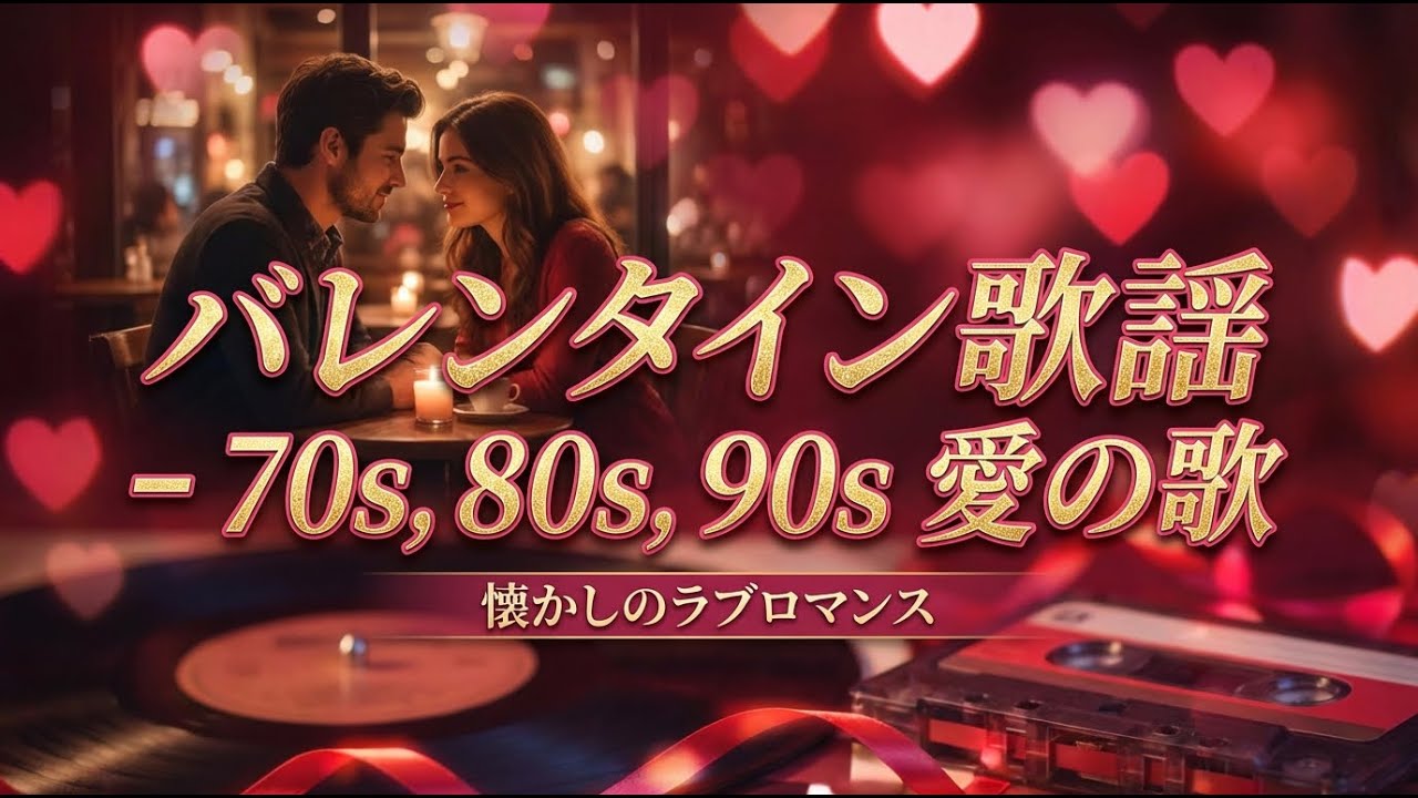 ハッピー・バレンタイン 2026 🎈60年代の甘い歌 🍭 思い出のポップス