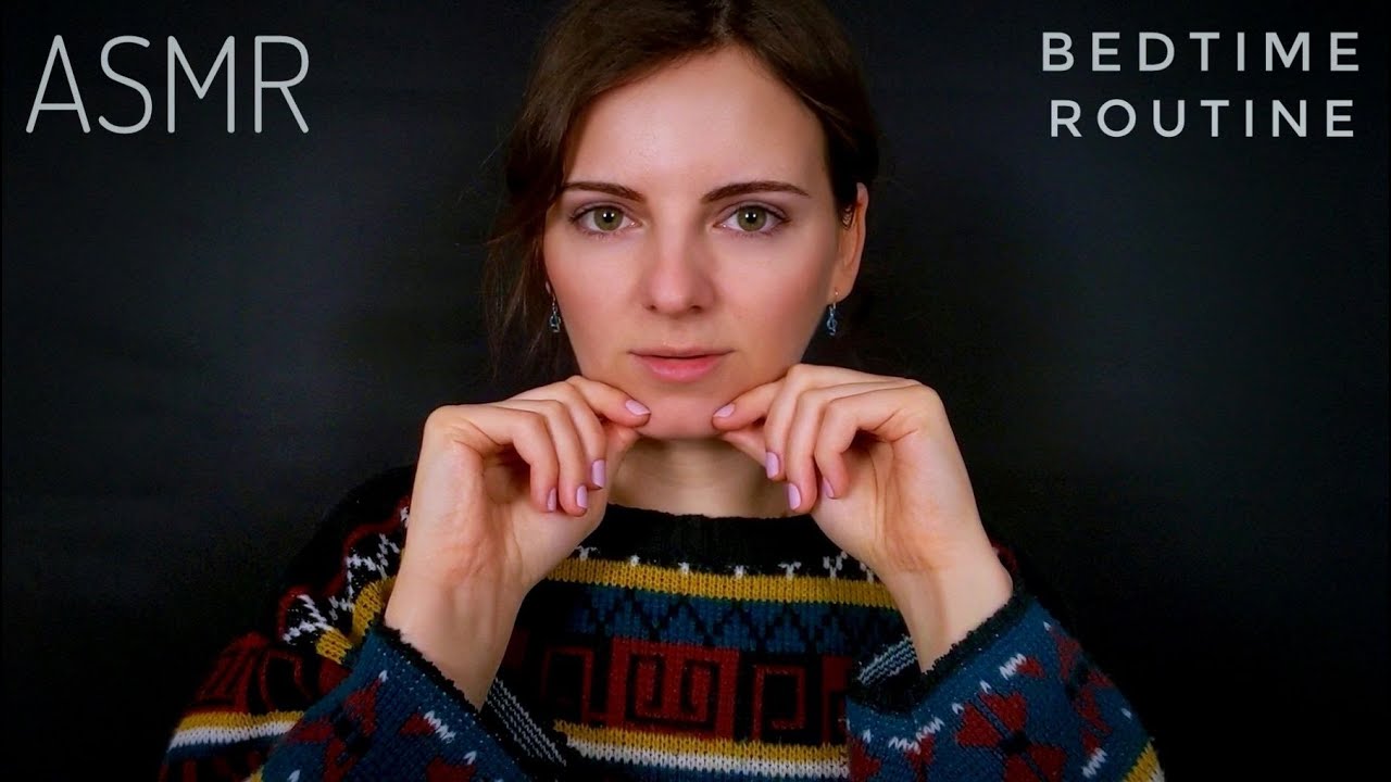 ASMR | Face Massage & Stretches for Sleep 💤