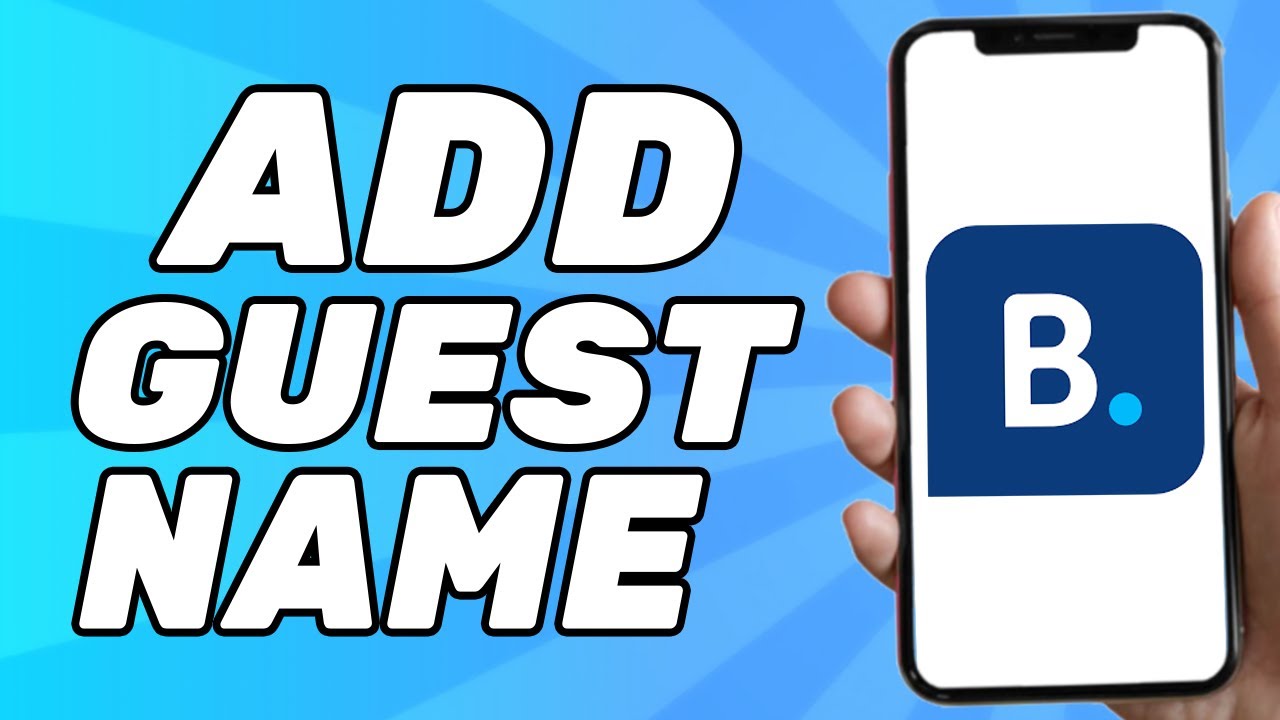 How to Add Guest Name in Booking.com (2025)