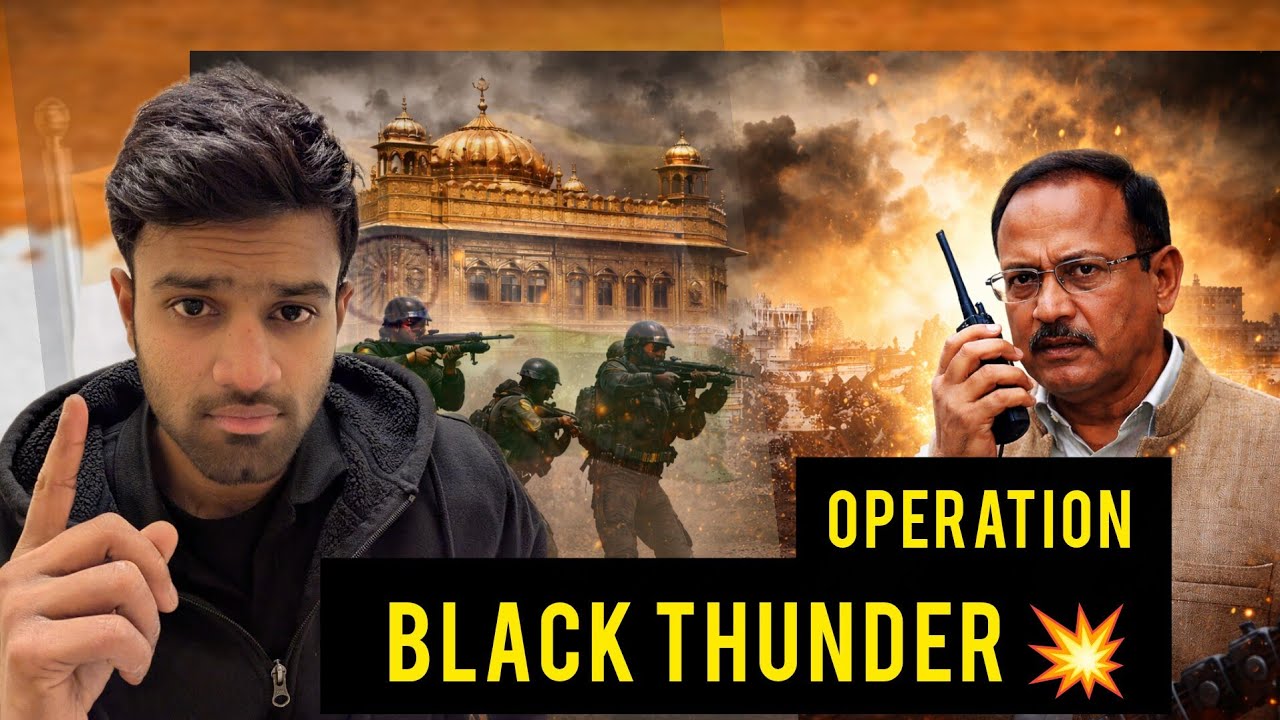 Operation Black Thunder: How India’s Intelligence Saved the Golden Temple.