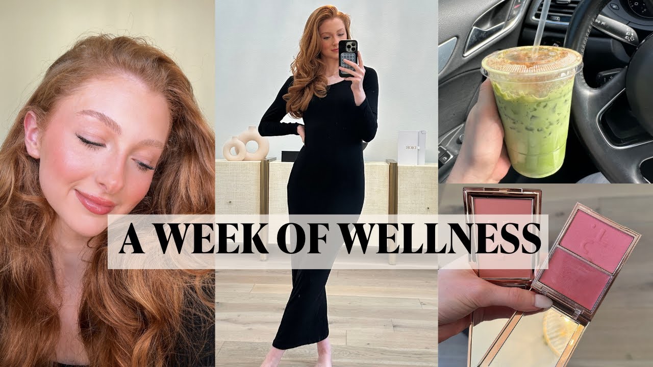 Wellness week in my life: Grocery haul, organizing, healthy meals & workouts