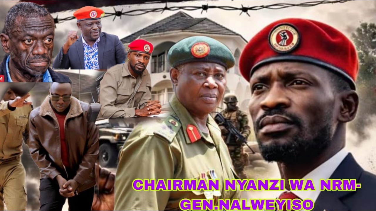 GEN.NALWEYISO ABYOGEDDE!!BOBIWINE TEBAMUNONYA CHAIRMAN NYANZI WA NRM.GEOSTEADY AKWATIDDWA.