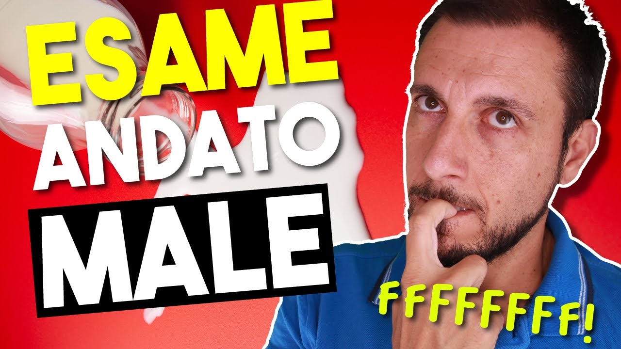 Come Superare un Esame Andato Male: Usare i Fallimenti a Tuo Vantaggio