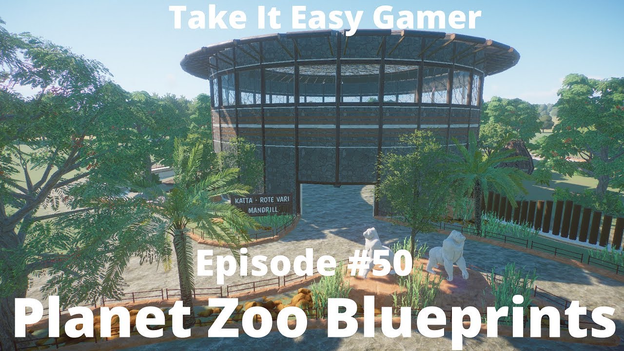 Planet Zoo Blueprints  -  Steam Workshop Blueprints  Great Build Ideas #50
