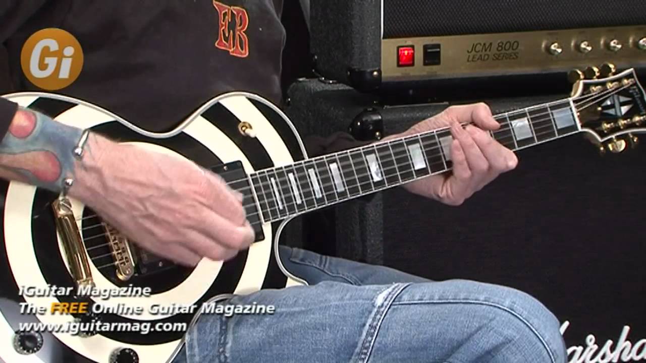 Zakk Wylde Signature Gibson Les Paul Guitar Review With Jamie Humphries iGuitar Magazine