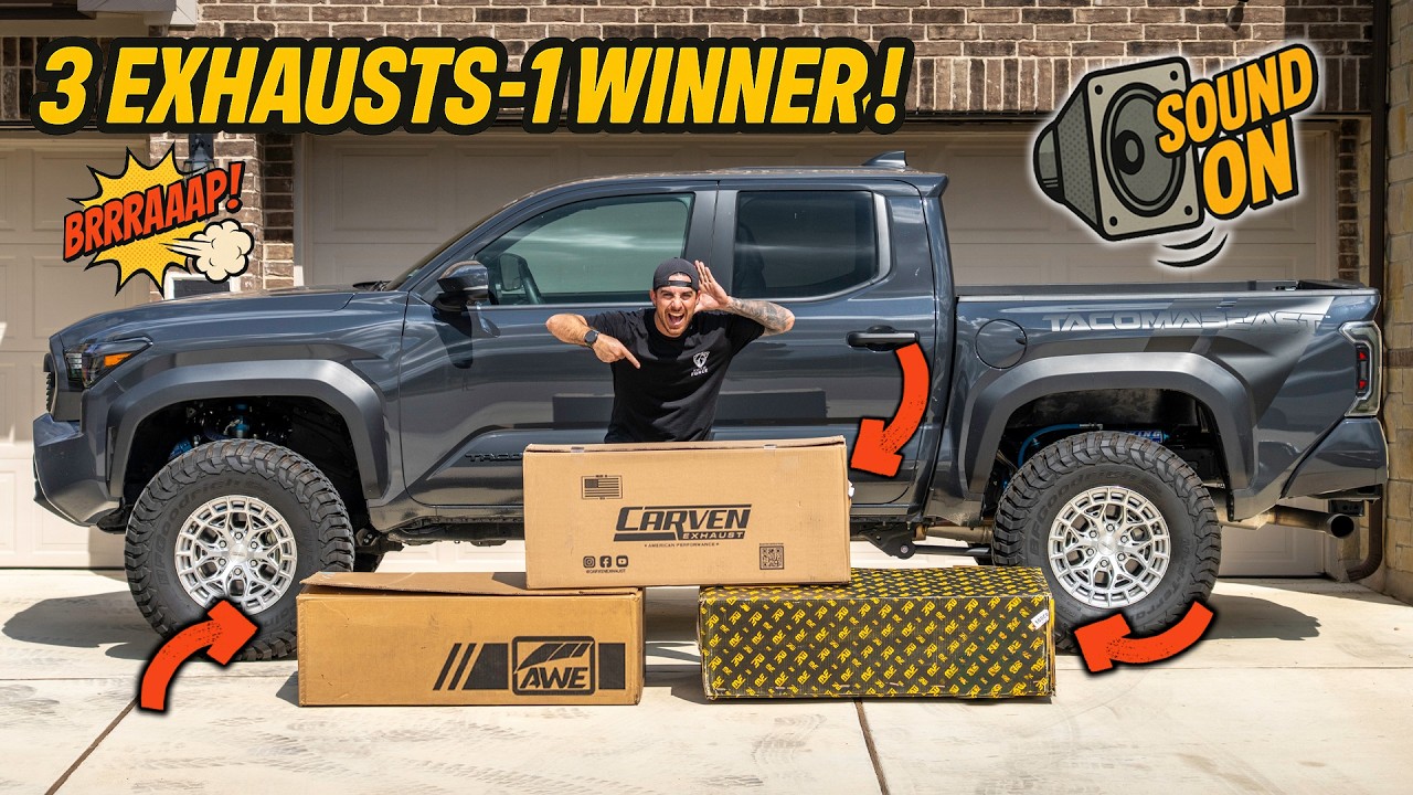 Top 3 Exhaust Systems For Your 2024+ Toyota Tacoma (Full Review)