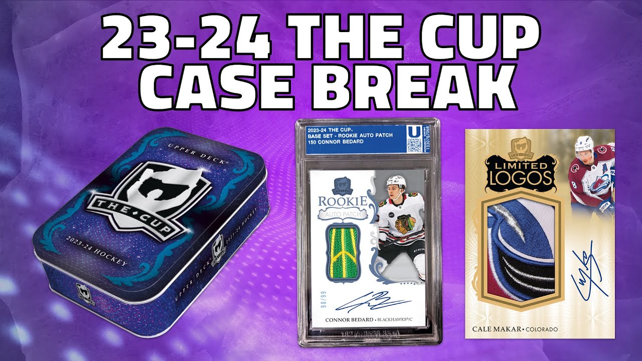 ПЕРВЫЙ ВЗГЛЯД: Upper Deck The Cup 6 Box Case Break 2023-24
