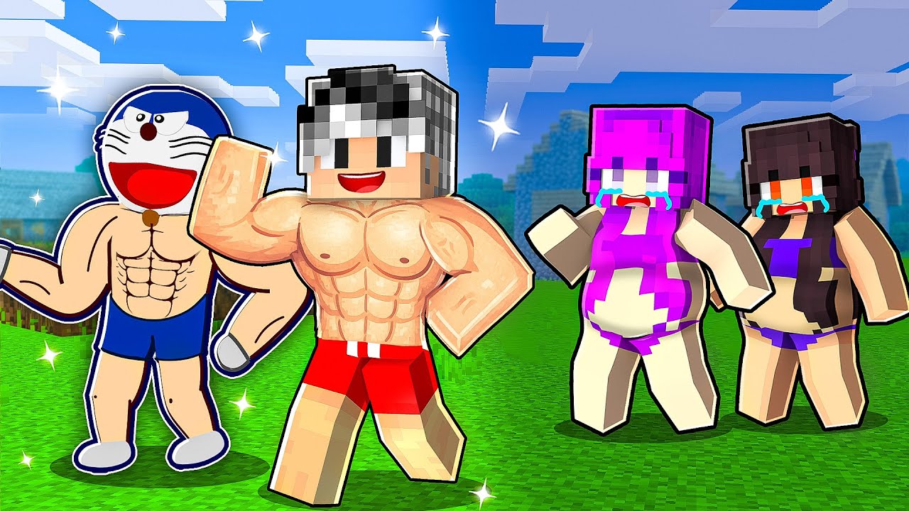 GÜROL VE TOMBİŞ KASLI OLUP ŞİŞMAN KIZLARI ETKİLEDİ - Minecraft